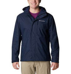Columbia Outerwear S / Collegiate Navy Columbia - Men's Hikebound™ Rain Jacket