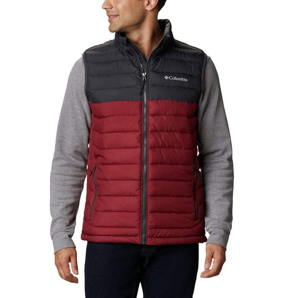 Columbia Outerwear S / Red Jasper / Shark Columbia - Powder Lite™ Vest