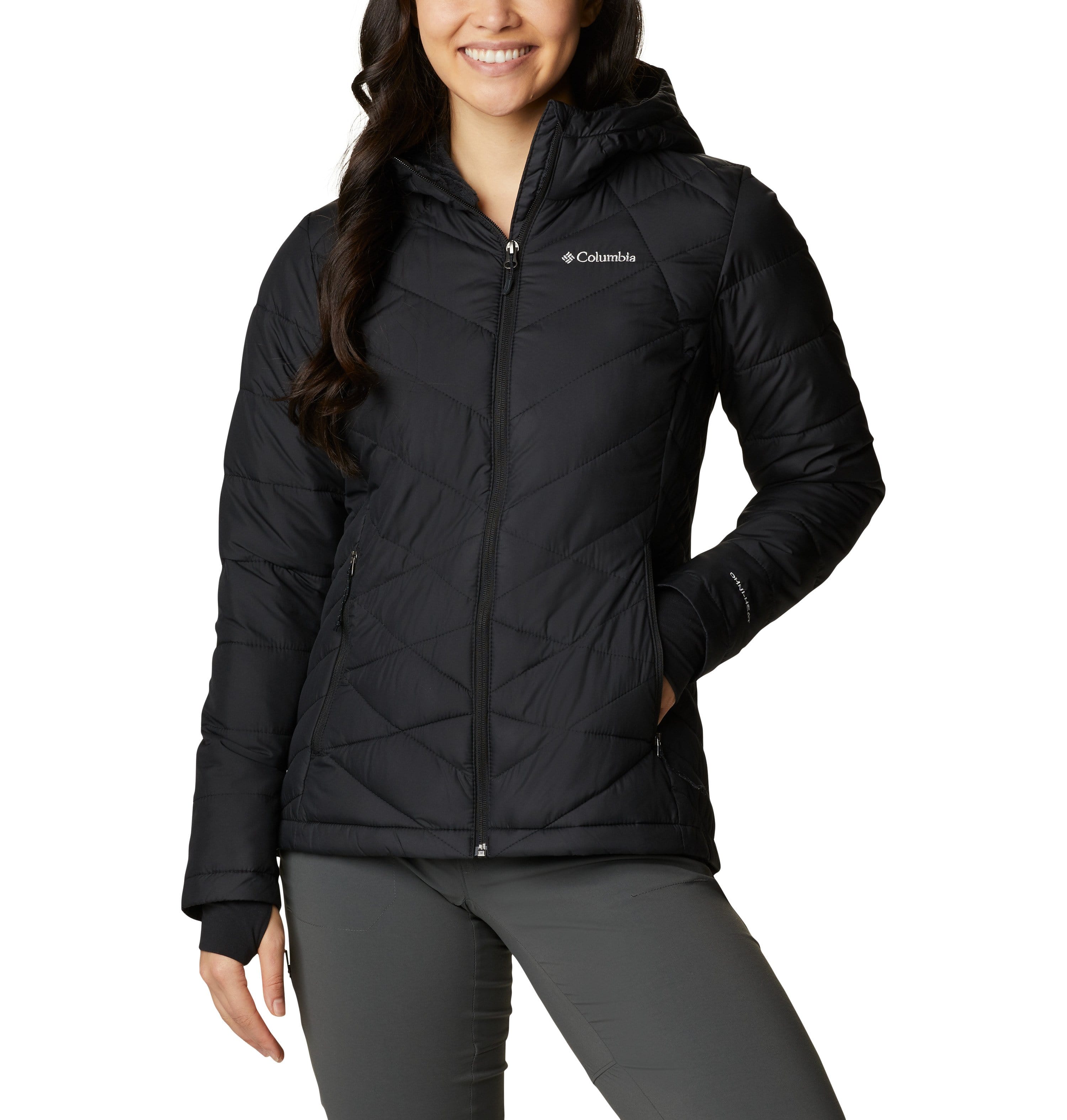 Columbia Women s Heavenly Hooded Jacket Threadfellows