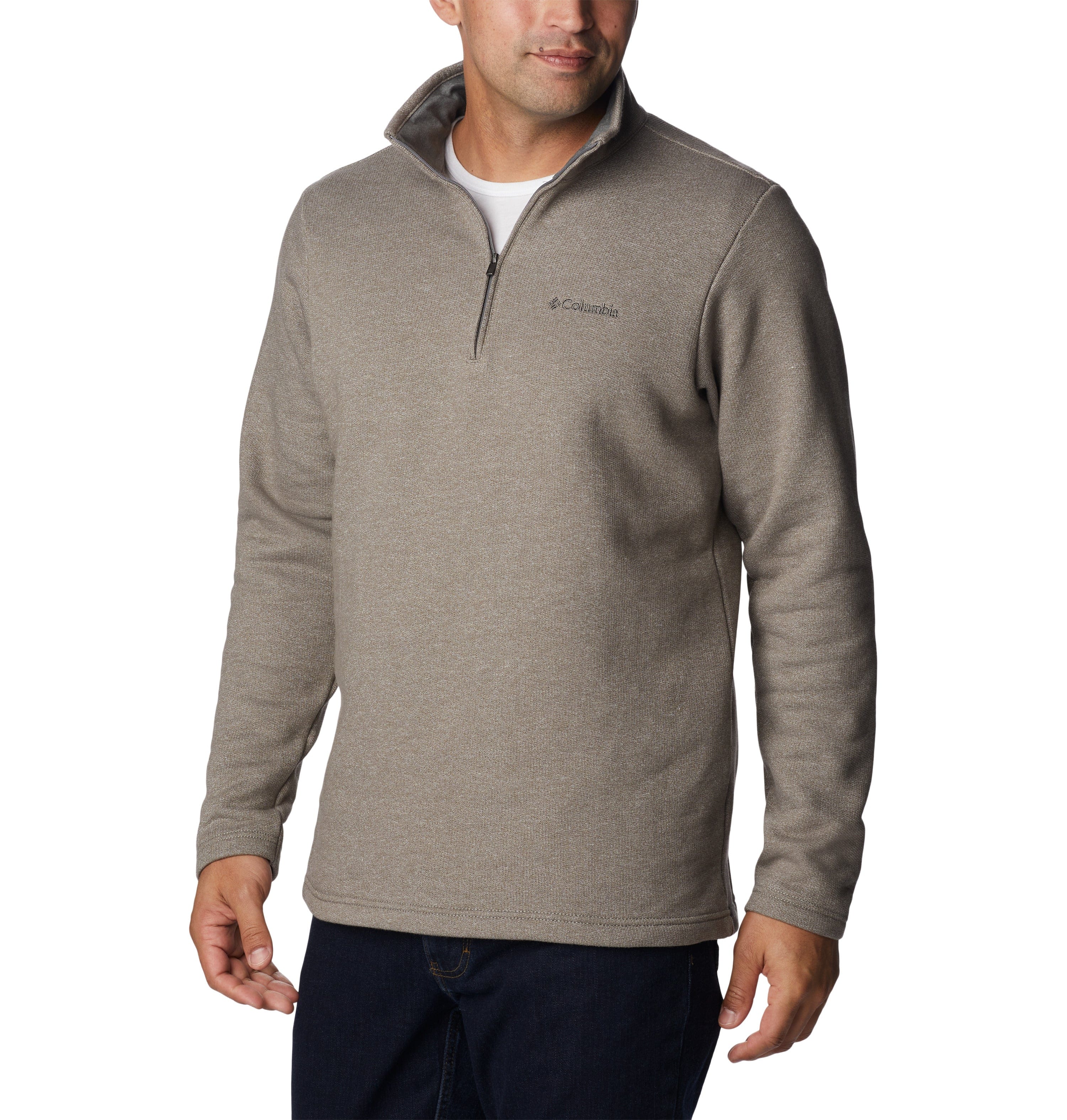 Columbia - Men's Great Hart Mountain III Half Zip Pullover – Threadfellows