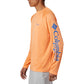 Columbia T-shirts S / Bright Nectar/Vivid Blue Columbia - Men's PFG Terminal Tackle™ Long Sleeve Shirt