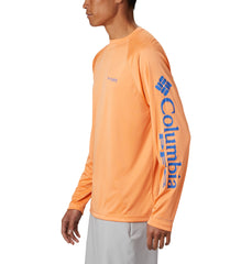 Columbia T-shirts S / Bright Nectar/Vivid Blue Columbia - Men's PFG Terminal Tackle™ Long Sleeve Shirt