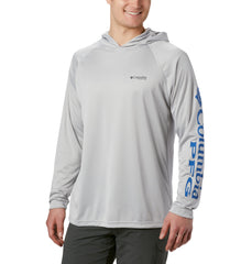 Columbia T-shirts S / Cool Grey/Vivid Blue Columbia - Men's PFG Terminal Tackle™ Hoodie
