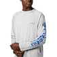 Columbia T-shirts S / Cool Grey/Vivid Blue Columbia - Men's PFG Terminal Tackle™ Long Sleeve Shirt
