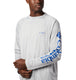 Columbia T-shirts S / Cool Grey/Vivid Blue Columbia - Men's PFG Terminal Tackle™ Long Sleeve Shirt