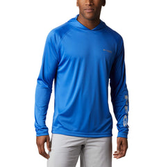 Columbia T-shirts S / Vivid Blue/Cool Grey Columbia - Men's PFG Terminal Tackle™ Hoodie