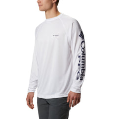 Columbia T-shirts S / White/Nightshade Columbia - Men's PFG Terminal Tackle™ Long Sleeve Shirt