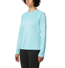 Columbia T-shirts XS / Clear Blue/White Columbia - Women’s PFG Tidal Tee™ II Long Sleeve Shirt