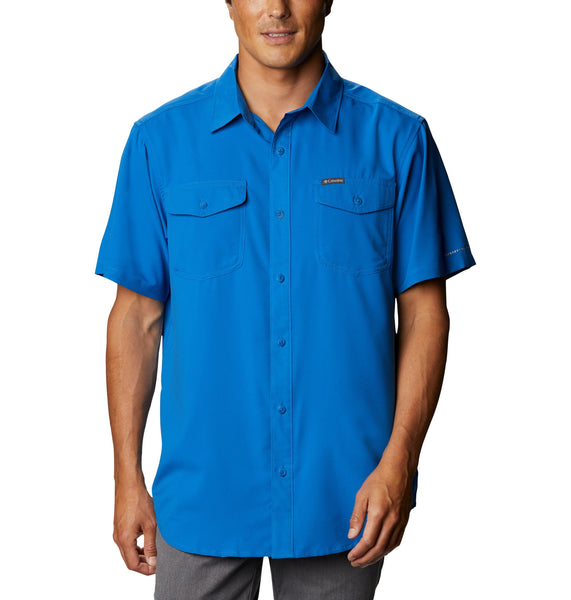 Columbia Woven Shirts S / Bright Indigo Columbia - Men's Utilizer™ II Solid Short Sleeve Shirt