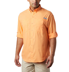 Columbia Woven Shirts S / Bright Nectar Columbia - Men's PFG Tamiami™ II Long Sleeve Shirt