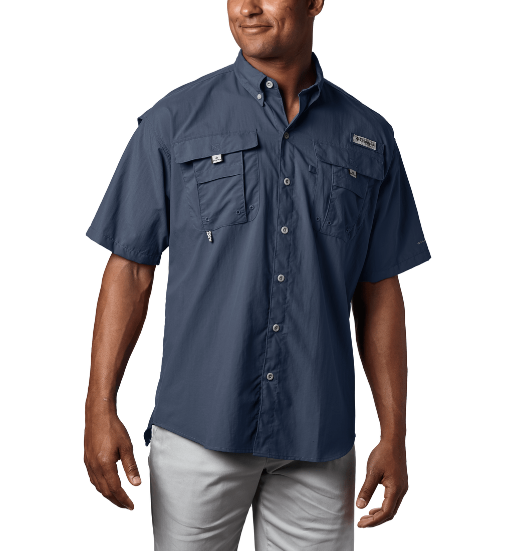 Columbia Woven Shirts S / Collegiate Navy Columbia - Men's PFG Bahama™ Short Sleeve Shirt