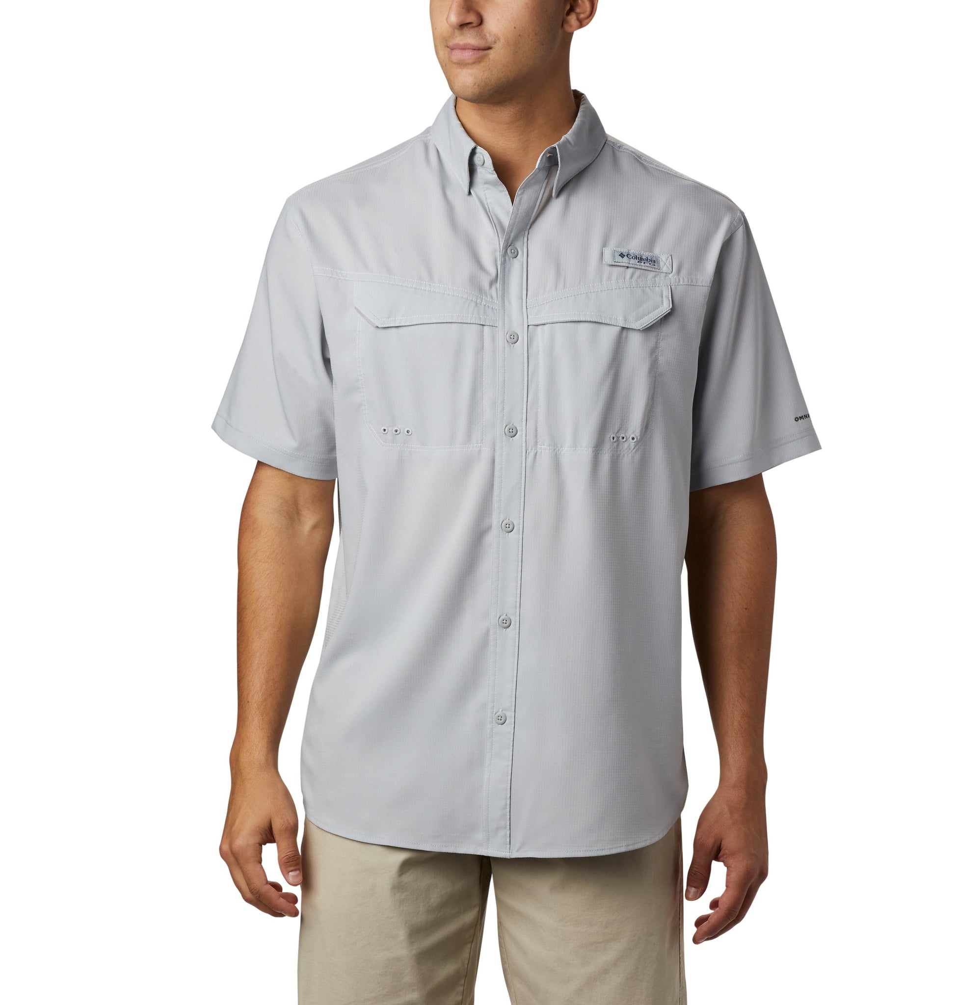 Columbia Woven Shirts S / Cool Grey Columbia - Men’s PFG Low Drag Offshore™ Short Sleeve Shirt