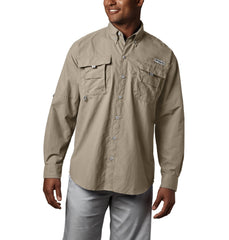 Columbia Woven Shirts S / Fossil Columbia - Men's PFG Bahama™ Long Sleeve Shirt