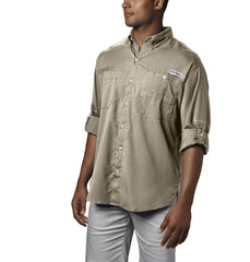 Columbia Woven Shirts S / Fossil Columbia - Men's PFG Tamiami™ II Long Sleeve Shirt