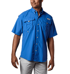Columbia Woven Shirts S / Vivid Blue Columbia - Men's PFG Bahama™ Short Sleeve Shirt