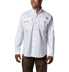 Columbia Woven Shirts S / White Columbia - Men's PFG Bahama™ Long Sleeve Shirt