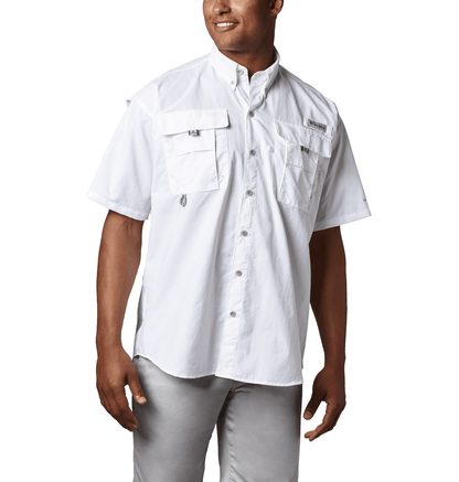 Columbia Woven Shirts S / White Columbia - Men's PFG Bahama™ Short Sleeve Shirt
