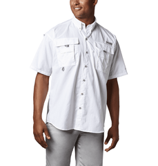 Columbia Woven Shirts S / White Columbia - Men's PFG Bahama™ Short Sleeve Shirt