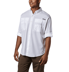 Columbia Woven Shirts S / White Columbia - Men's PFG Tamiami™ II Long Sleeve Shirt