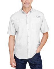 Columbia Woven Shirts S / White Columbia - Men's PFG Tamiami™ II Short Sleeve Shirt