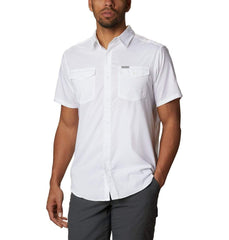 Columbia Woven Shirts S / White Columbia - Men's Utilizer™ II Solid Short Sleeve Shirt