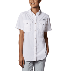 Columbia Woven Shirts S / White Columbia - Women's PFG Bahama™ Short Sleeve Shirt