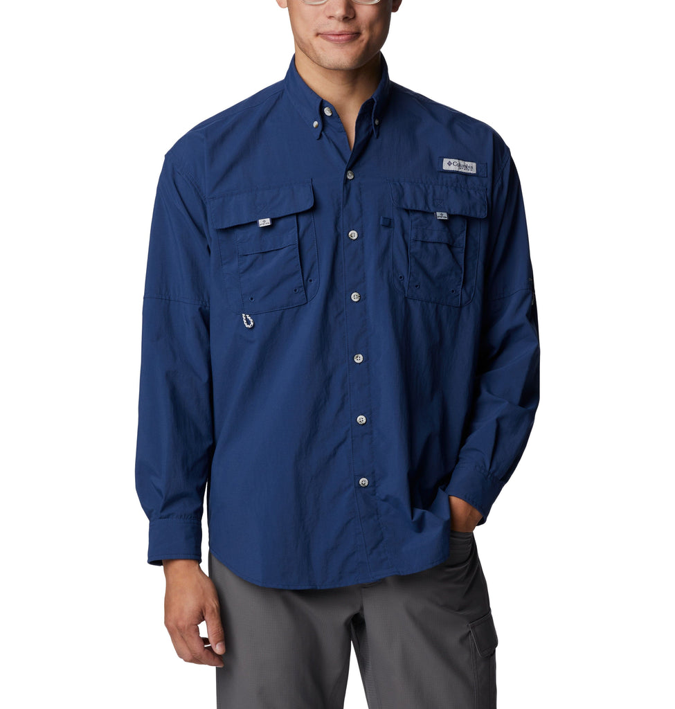 Men's The North Face Xl Light Blue Long Sleeve Fishing Shirt