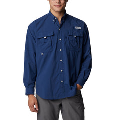 Columbia Woven Shirts XS / Carbon Columbia - Men's PFG Bahama™ Long Sleeve Shirt
