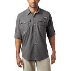Columbia Woven Shirts XS / City Grey Columbia - Men's PFG Bahama™ Long Sleeve Shirt