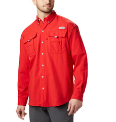 Columbia Woven Shirts XS / Red Spark Columbia - Men's PFG Bahama™ Long Sleeve Shirt