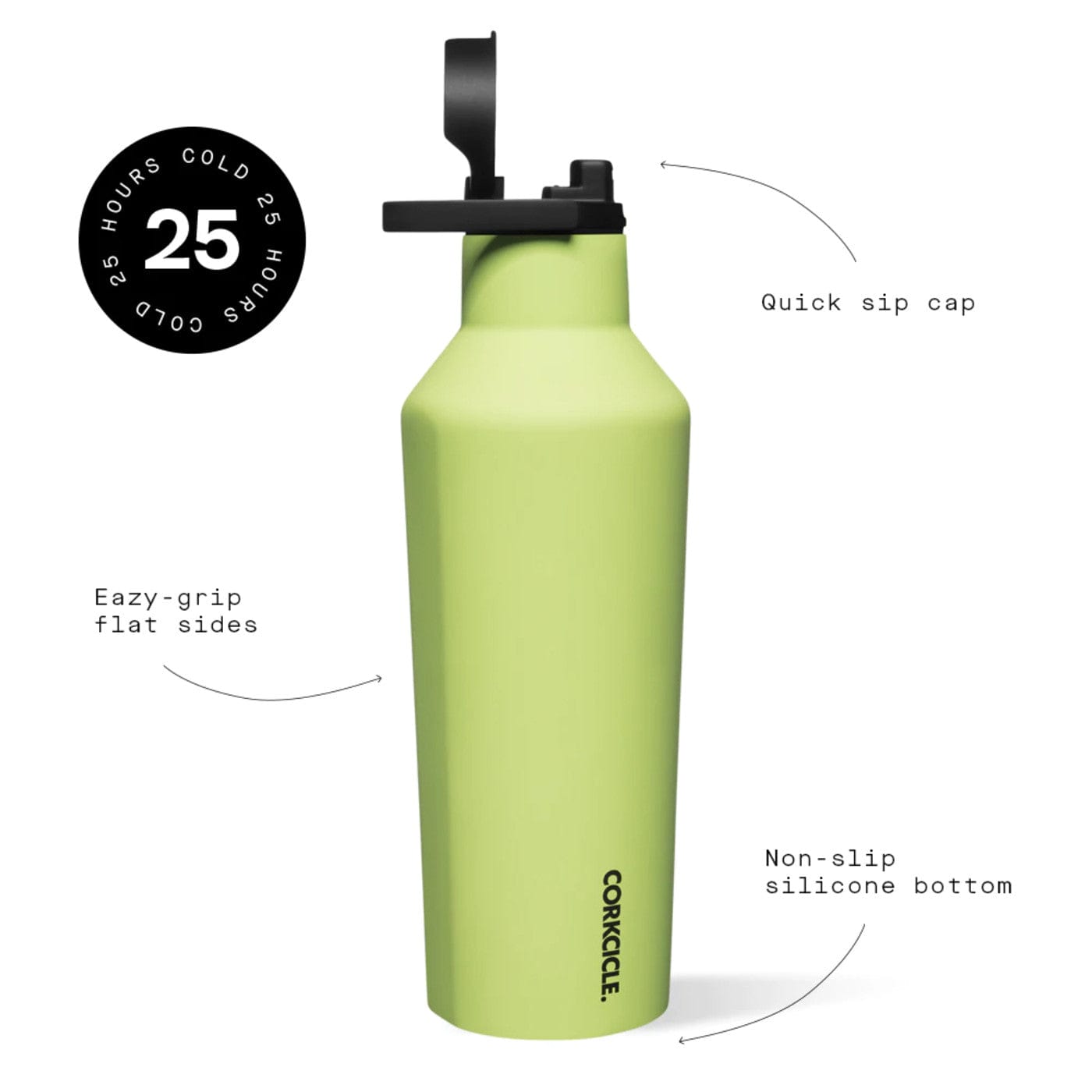 Corkcicle Accessories Corkcicle - Sport Canteen Soft Touch 20oz