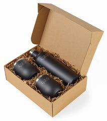 Corkcicle Accessories One Size / Black Corkcicle - Canteen & Stemless Wine Cup Gift Set