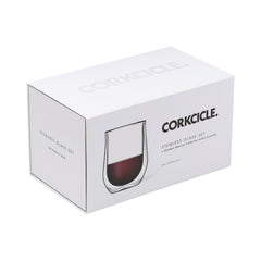 Corkcicle Accessories One Size / Clear Corkcicle - Stemless Glass Set