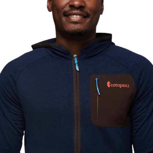 Full zip sales hooded jacket