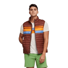Cotopaxi Outerwear L / Acorn Stripes Cotopaxi - Men's Fuego Down Vest