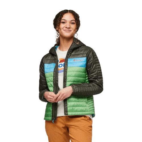 Insulated hooded jacket on sale