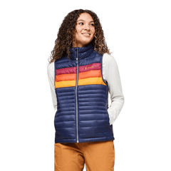 Cotopaxi Outerwear L / Maritime & Raspberry Stripes Cotopaxi - Women's Fuego Down Vest