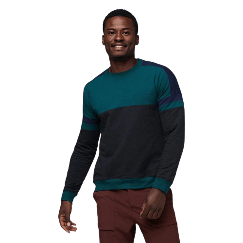Cotopaxi Sweatshirts S / Deep Ocean & Black Cotopaxi - Men's Bandera Organic Sweatshirt