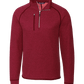 Cutter & Buck Fleece S / Cardinal Red Heather Cutter & Buck - Men's Mainsail Half Zip