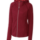 Cutter & Buck Fleece S / Cardinal Red Heather Cutter & Buck - Women's Mainsail Hooded Jacket