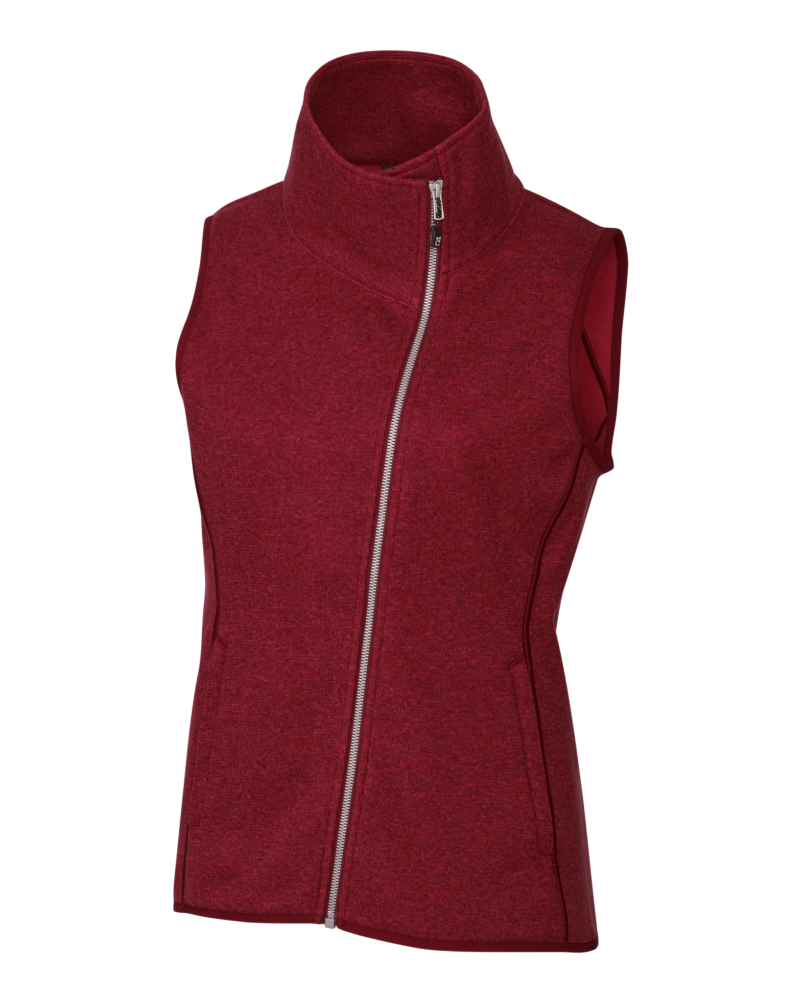 Cutter & Buck Fleece S / Cardinal Red Heather Cutter & Buck - Women's Mainsail Vest