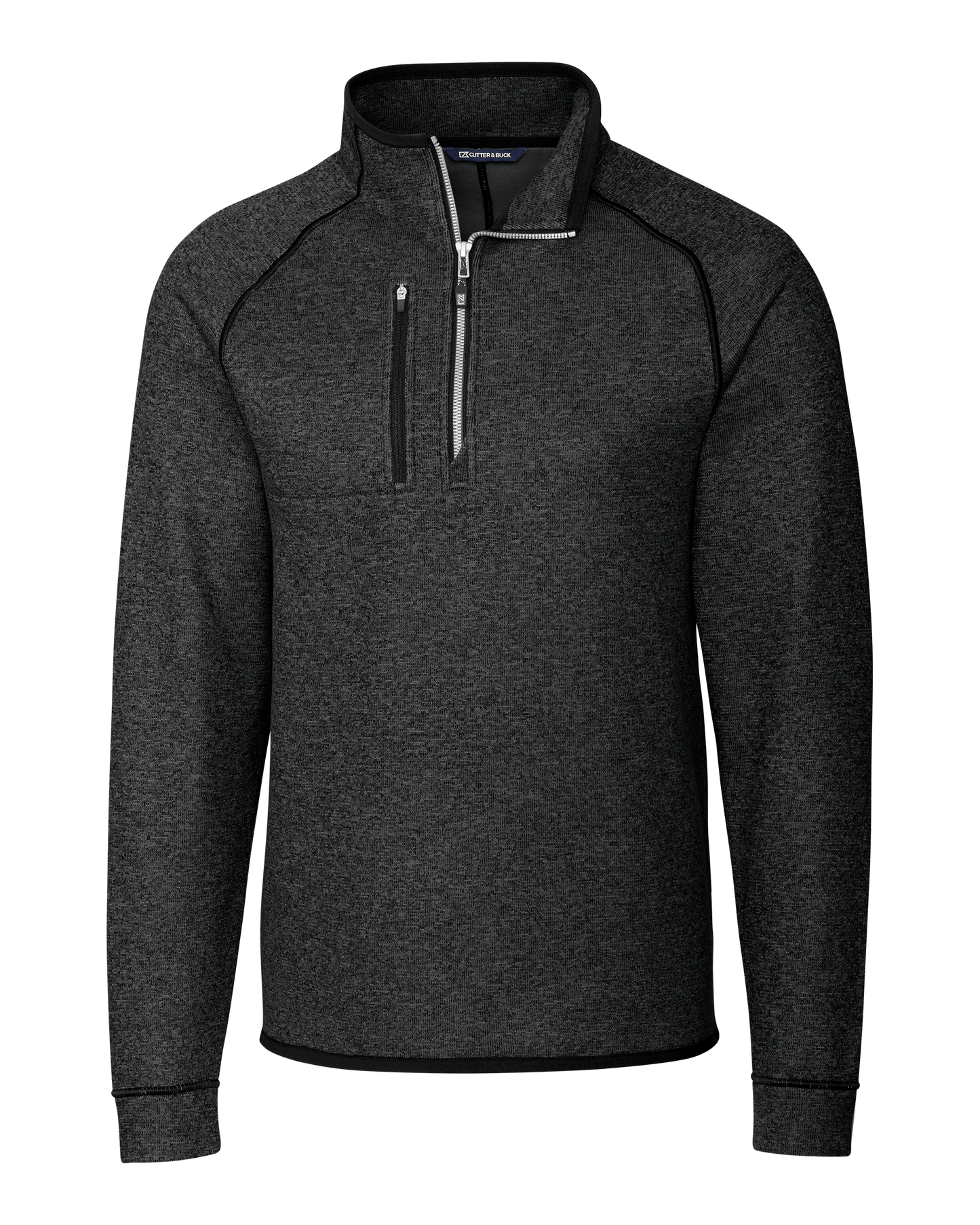 Cutter & Buck Fleece S / Charcoal Heather Cutter & Buck - Men's Mainsail Half Zip