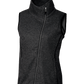 Cutter & Buck Fleece S / Charcoal Heather Cutter & Buck - Women's Mainsail Vest