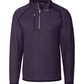 Cutter & Buck Fleece S / College Purple Heather Cutter & Buck - Men's Mainsail Half Zip