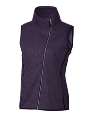 Cutter & Buck Fleece S / College Purple Heather Cutter & Buck - Women's Mainsail Vest