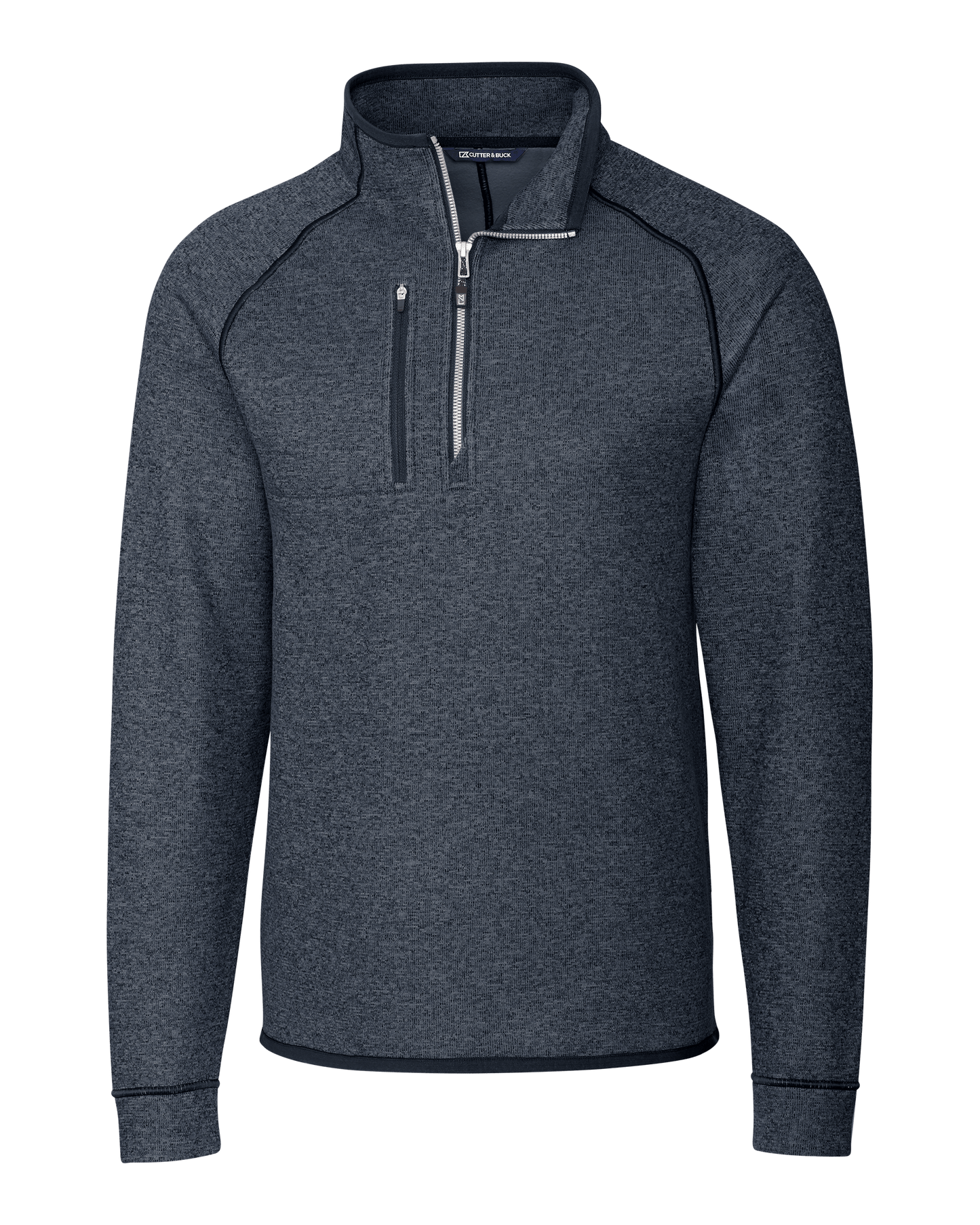 Cutter & Buck Fleece S / Liberty Navy Heather Cutter & Buck - Men's Mainsail Half Zip