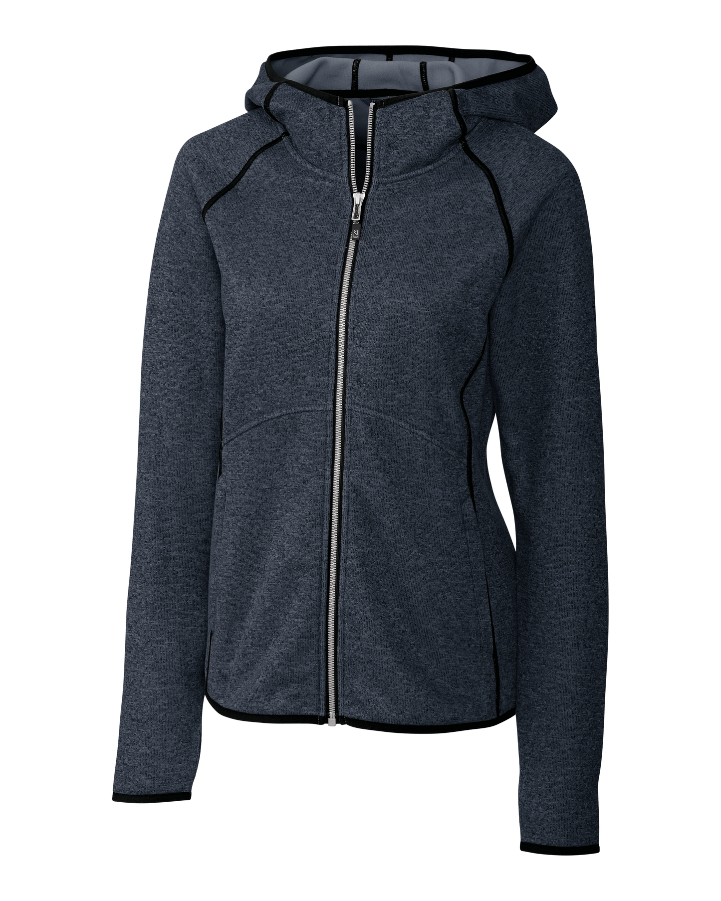Cutter & Buck Fleece S / Liberty Navy Heather Cutter & Buck - Women's Mainsail Hooded Jacket