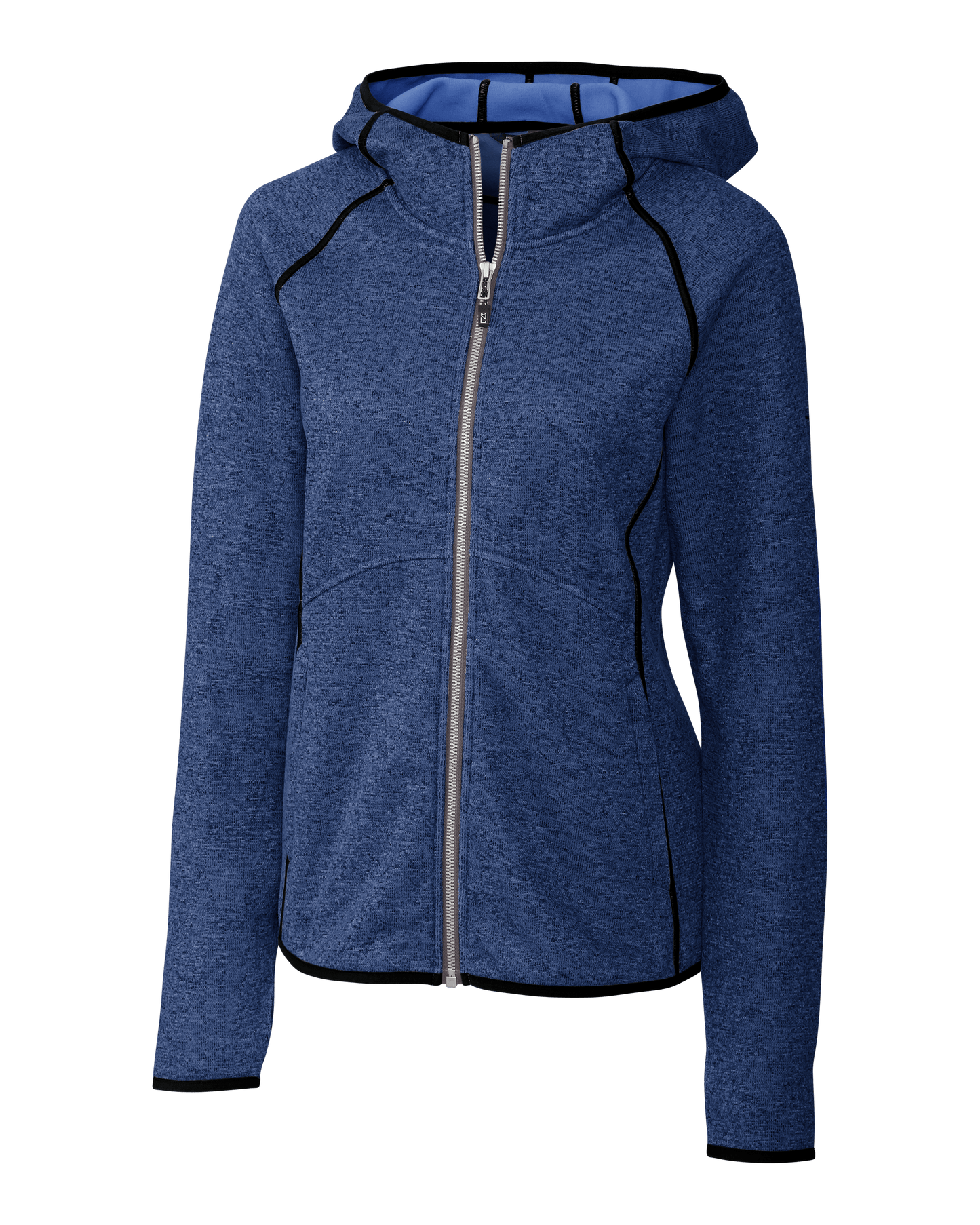 Cutter & Buck Fleece S / Tour Blue Heather Cutter & Buck - Women's Mainsail Hooded Jacket