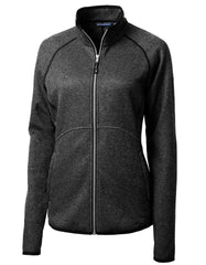 Cutter & Buck Fleece XS / Charcoal Heather Cutter & Buck - Women's Mainsail Jacket