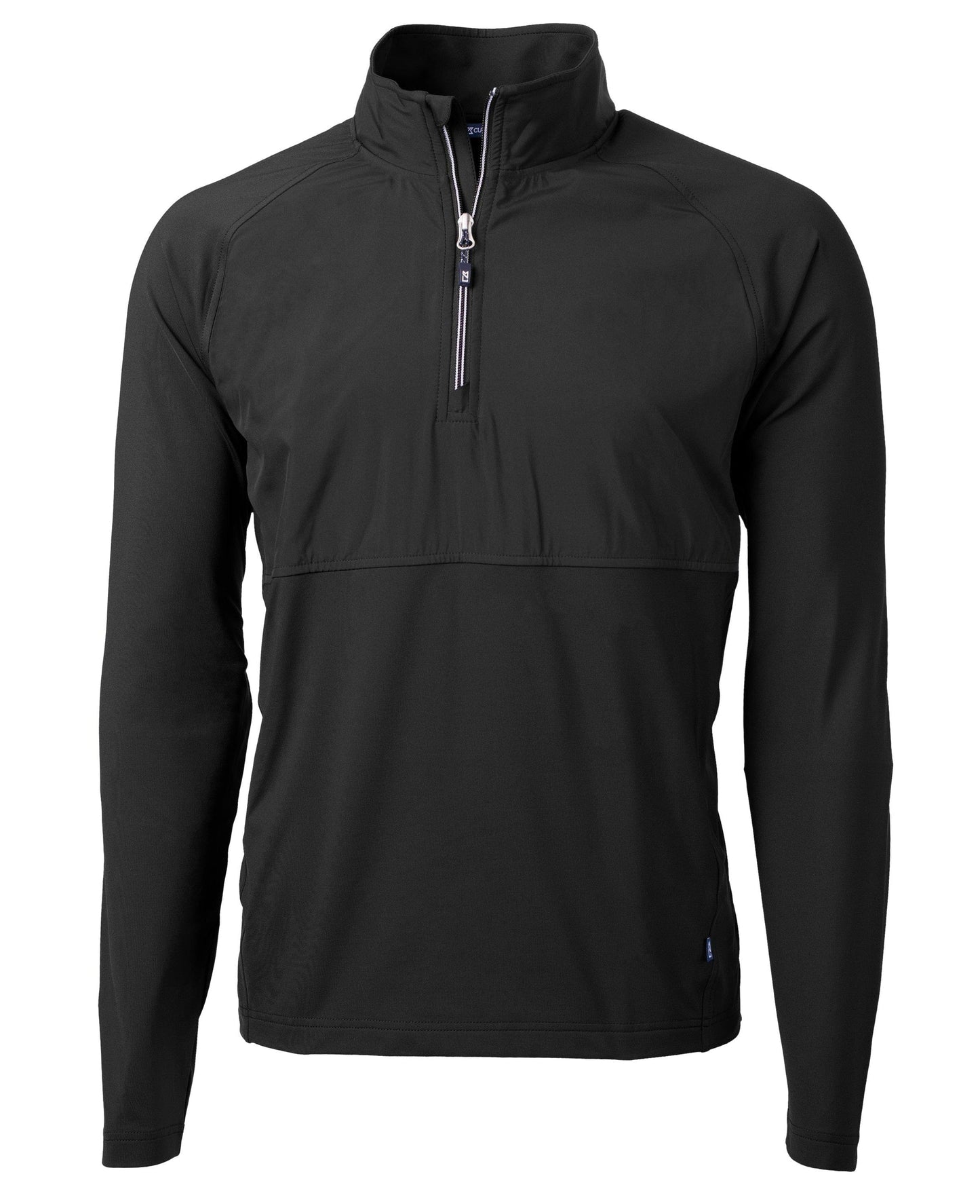 Cutter & Buck Layering Cutter & Buck - Men's Adapt Eco Knit Hybrid Quarter-Zip Pullover